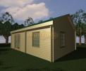 35 sq m Lillehammer log house 45-45mm logs 35 sq m Lillehammer log house 45-45mm logs