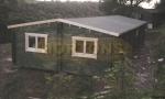 82 sq m Single Storey House 70-70mm logs