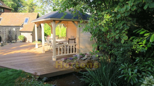 4.2m x 3m Lugarde hipped roof gazebo_1