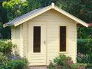 Log Cabin Amsterdam 2.5m x 2.0m