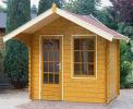 Lugarde Barcelona Garden Log Cabin - 2.5m x 2.5m