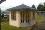 Log Cabin 2.4 X 2.4m Lugarde Prima Fifth Avenue Classic