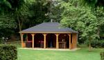 Lugarde Wooden gazebo - 3.6m x 2.4m - Click Image to Close