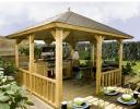 Log Cabin Hawaii Garden Gazebo - 3m X 3m