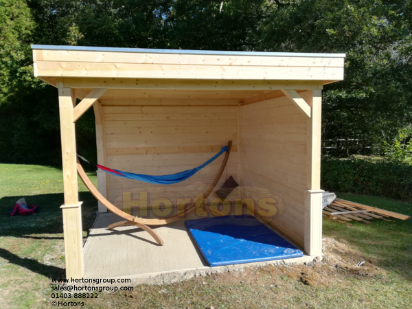 Tenerife garden gazebo - 3m x 3m