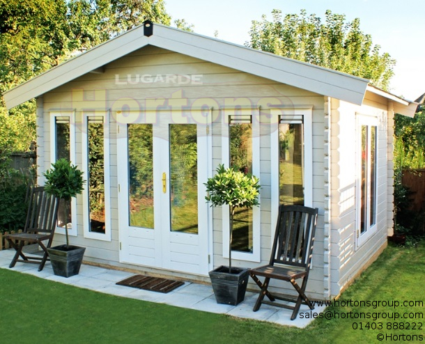 Log Cabin Lugarde Lennon 4m X 3.5m Log Cabin