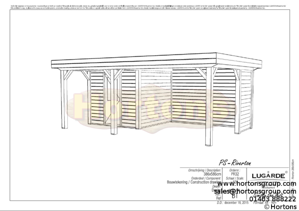 Lugarde Pro System PS8 Summerhouse