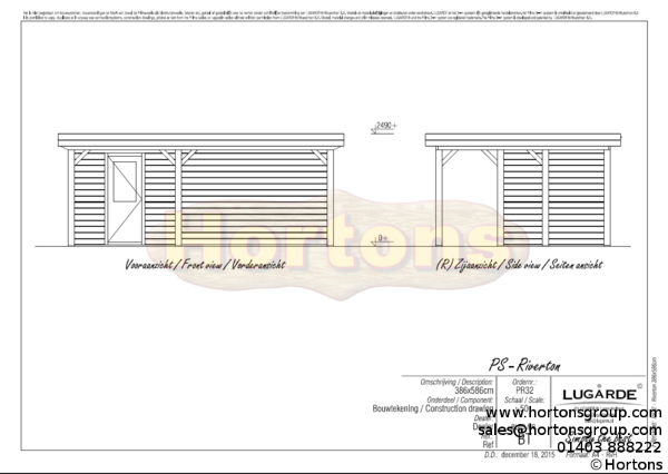 Lugarde Pro System PS8 Summerhouse