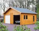 Log Cabin Lugarde Garage Kent 6.5m X 5.5m