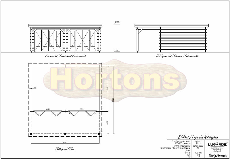 6m x 6m Lugarde Nottingham Garden Room - Click Image to Close