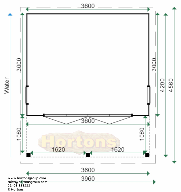 3.6 x 4.2m Lugarde PR17 Garden Room - Click Image to Close