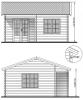 44mm Lugarde 5 x 5 Paris Log Cabin