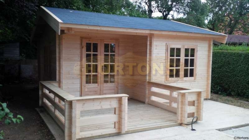 44mm Lugarde 5 x 5 Paris Log Cabin - Click Image to Close