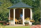 Log Cabin 2.5m Prima Andrea Octagonal Lugarde Summerhouse