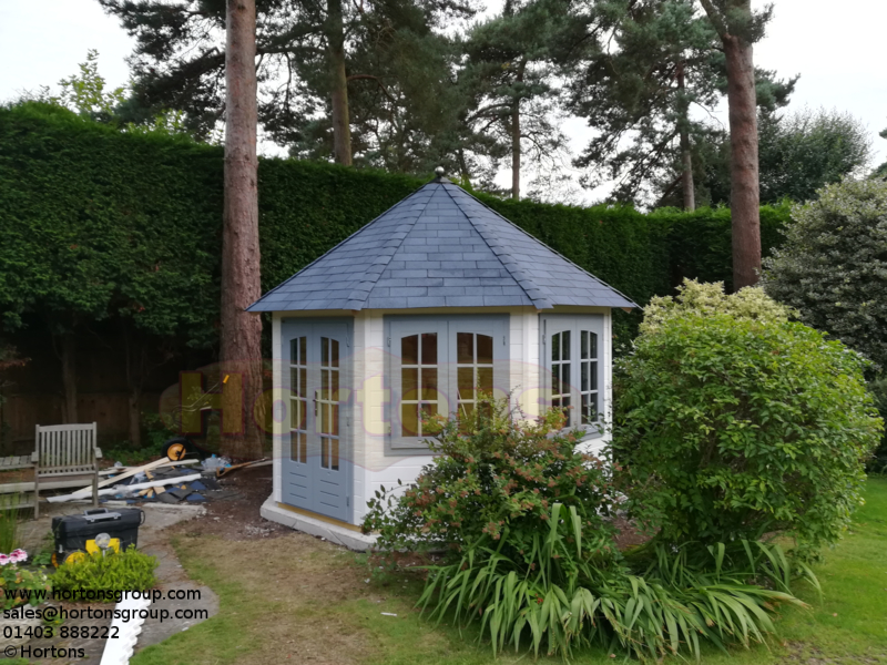 Log Cabin 3.5m Lugarde Prima Bella Octagonal Summerhouse