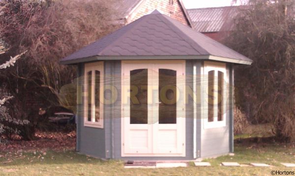 3.0m Octagonal Summerhouse Lugarde Prima Donna - Click Image to Close