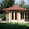 4.2m Hexagonal Summerhouse Lugarde Prima Eline