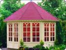 Log Cabin 3.5m Octagonal Summerhouse Lugarde Prima Grand Lady