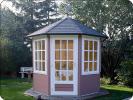 Log Cabin 2.5m Octagonal Summerhouse Lugarde Prima Leonie