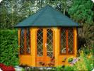 3.0m Octagonlal Summerhouse Lugarde Prima excellent de-luxe 3.0m Octagonlal Summerhouse Lugarde Prima excellent de-luxe