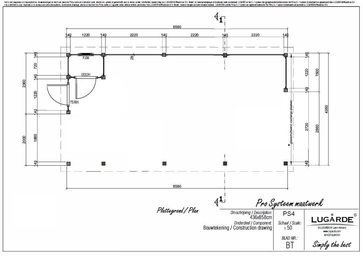 Lugarde Pro System PS4 Summerhouse - Click Image to Close