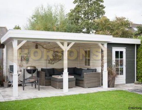 Log Cabin 6.6m X 3m  Lugarde Prima Summer House