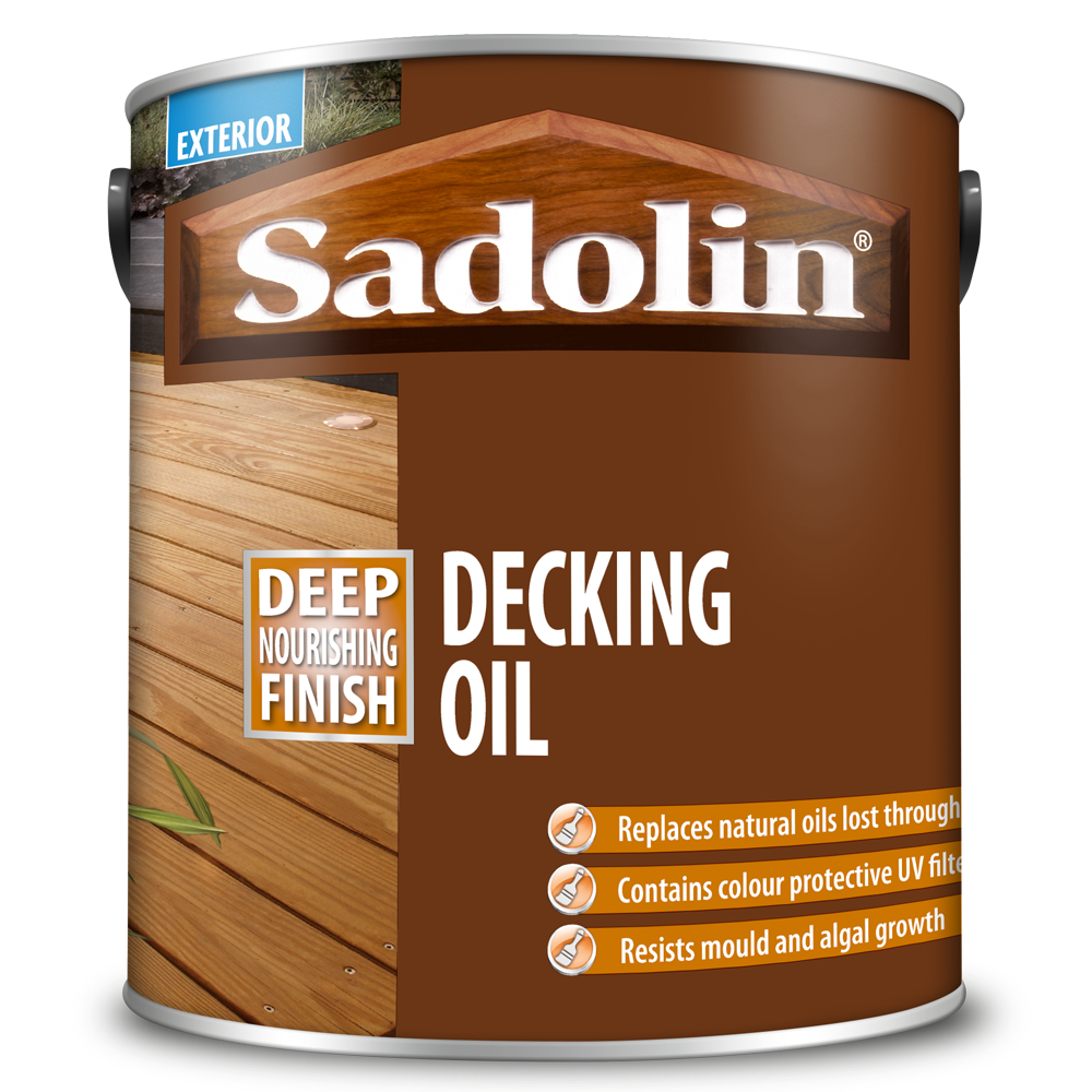 2.5 litre Sadolin Decking oil