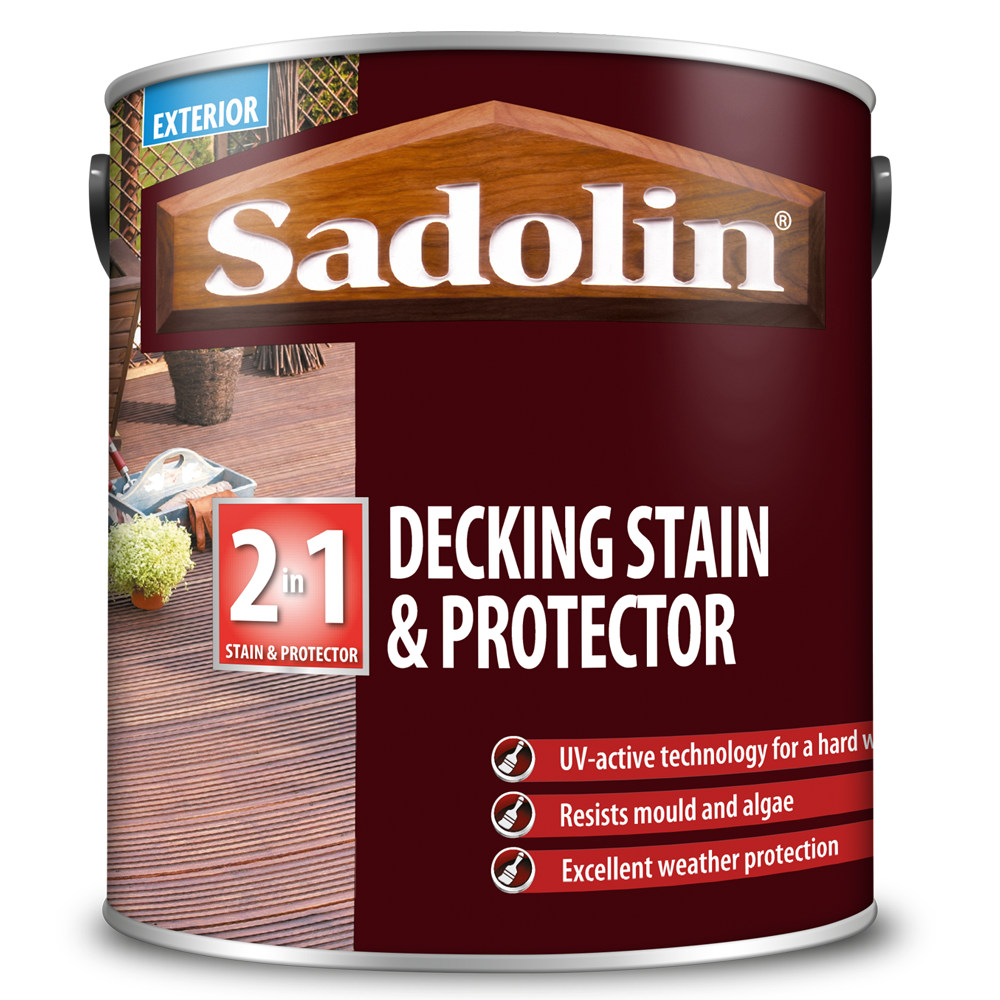 2.5 litre Sadolin Decking Stain & Protector - Click Image to Close