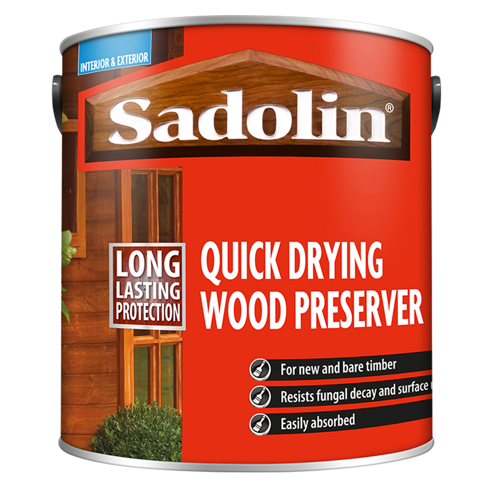 2.5 litre Sadolin Quick Drying Wood Preserver