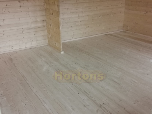 The Burwell Pavilion 10x6m, 35+35mm Twin wall log