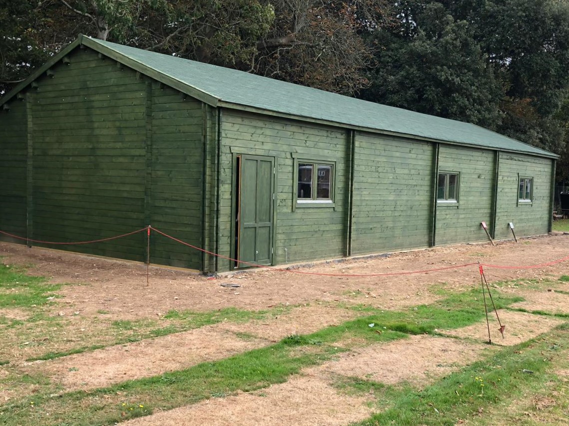 The Oaklands Archery Clubhouse - 18.5m x 7.5m Twinskin - Click Image to Close