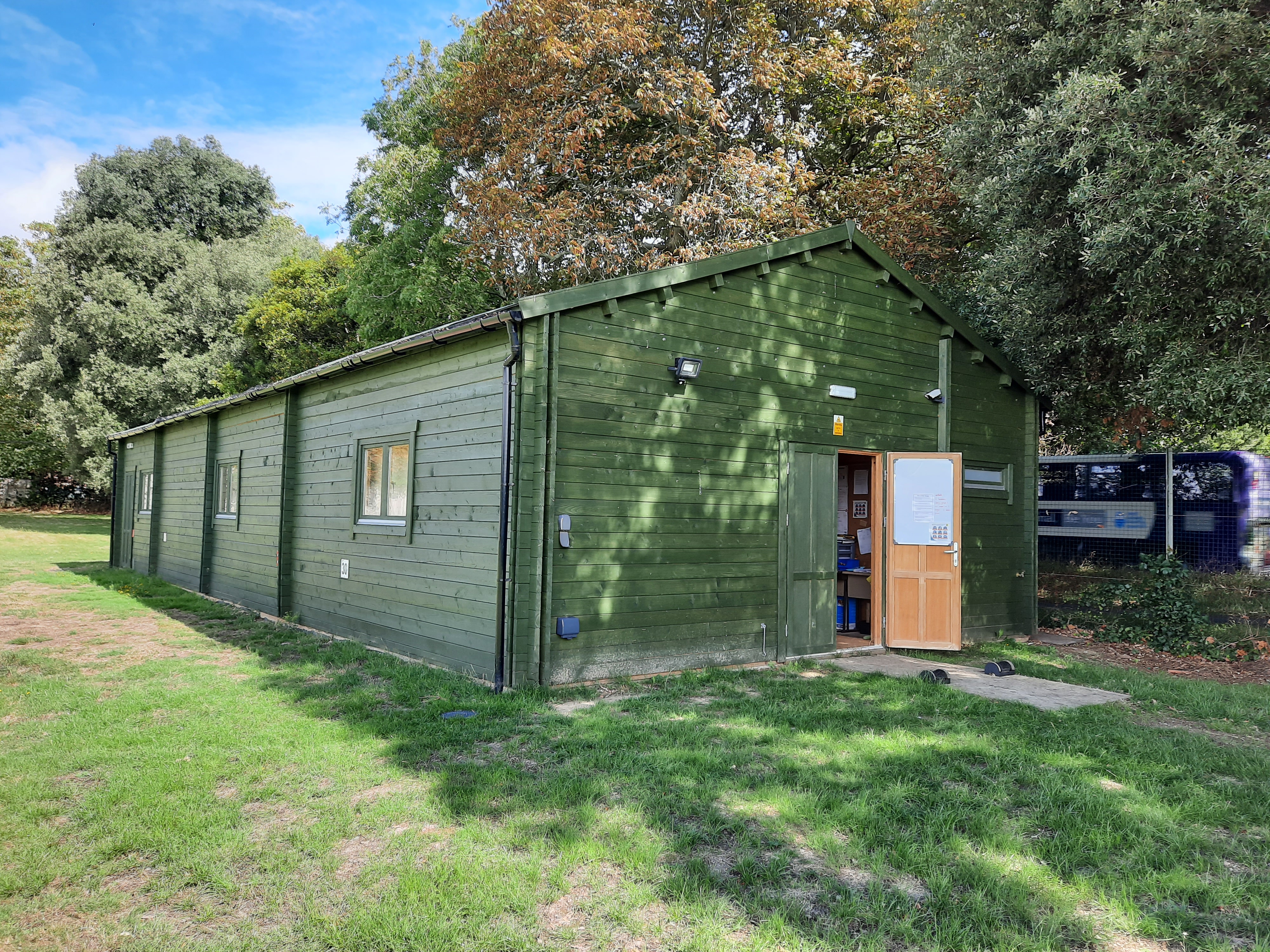 The Oaklands Archery Clubhouse - 18.5m x 7.5m Twinskin - Click Image to Close