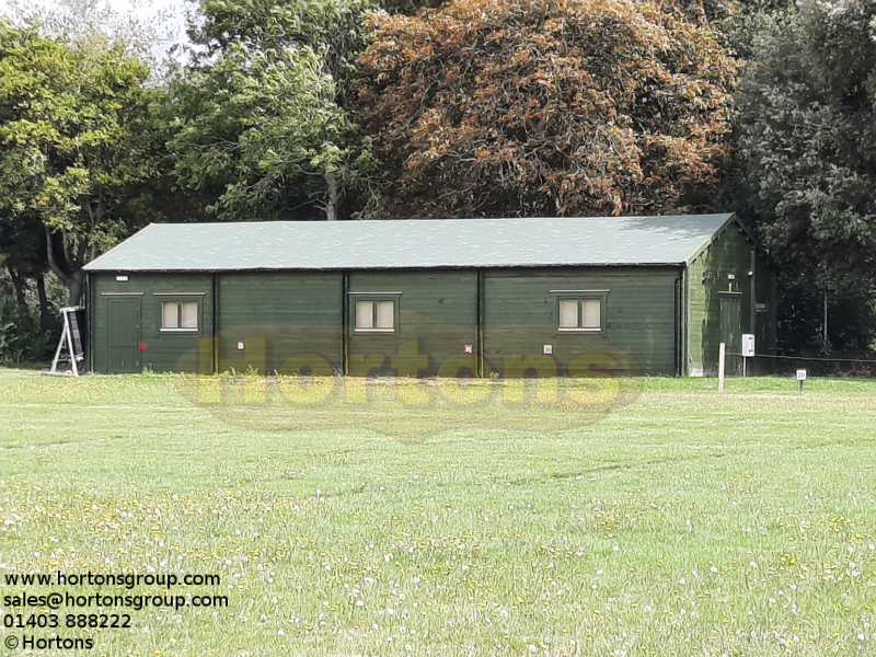 The Oaklands Archery Clubhouse - 18.5m x 7.5m Twinskin - Click Image to Close