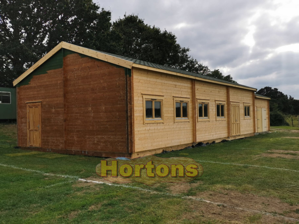 19m x 8 custom archery clubhouse - 44mm insulated Twin Skin with indoor shooting range_3