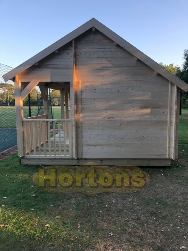 Thatcham Sports Pavilion 7x4m, 45mm single skin