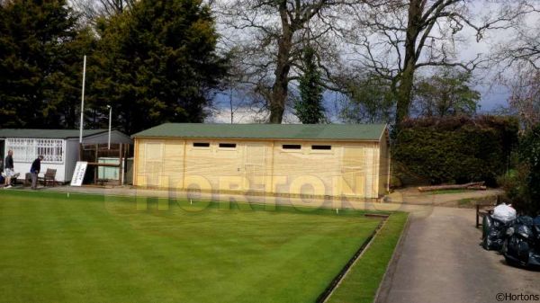 Sports Changing Rooms - fully insulated (11m x 6m)