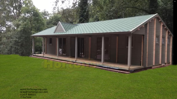 The Chippenham Clubhouse - 13.6m x 6.7m 44+44mm Twinskin