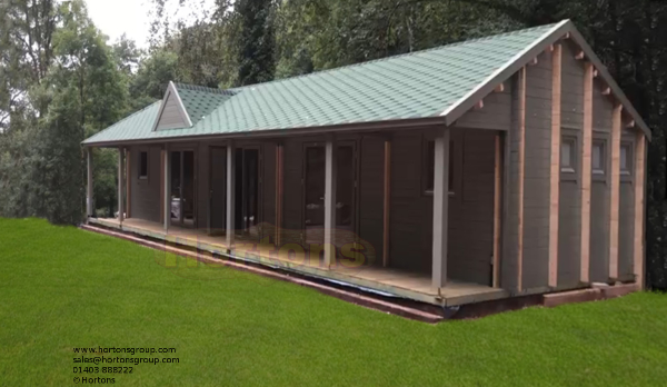 The Chippenham Clubhouse - 13.6m x 6.7m 44+44mm Twinskin - Click Image to Close