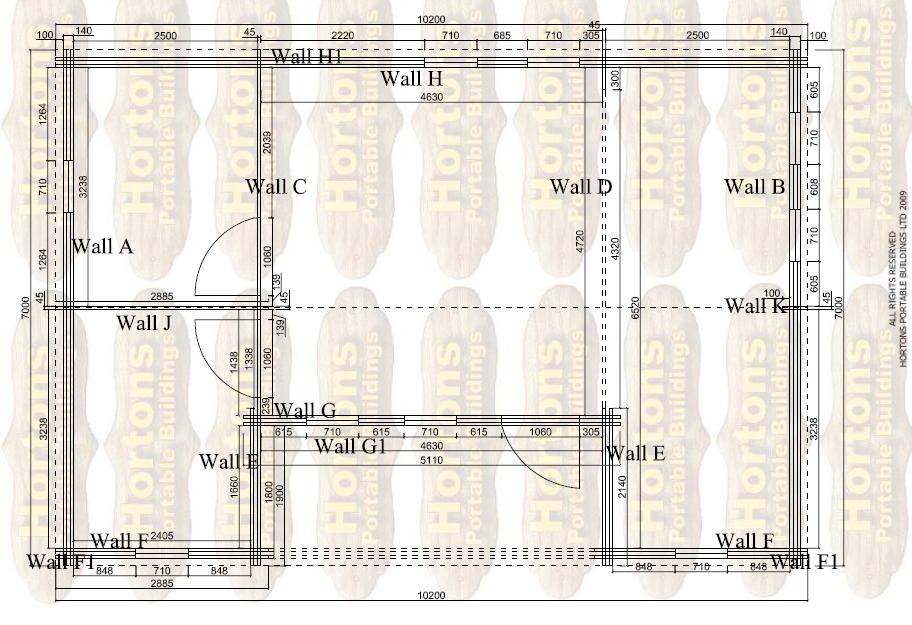 10.2 x 7m Childrens Nursery cabin