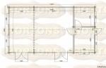 11x6m (56 sqm internal) Fully Insulated 45mm Twinskin Classroom