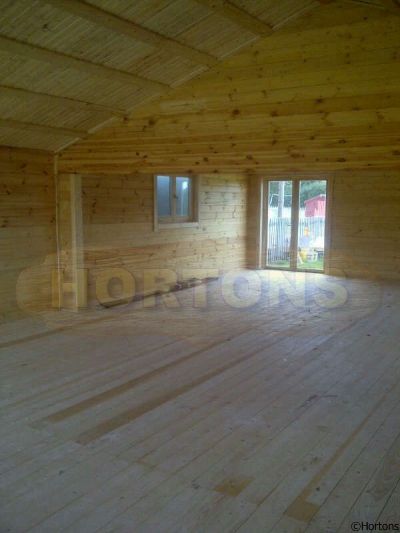 8x12m (85 sqm internal) Fully Insulated 45mm Twinskin Classroom - Click Image to Close