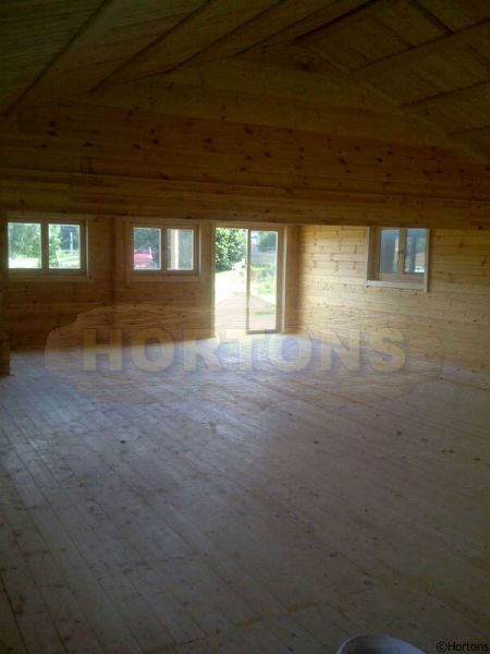 8x12m (85 sqm internal) Fully Insulated 45mm Twinskin Classroom - Click Image to Close