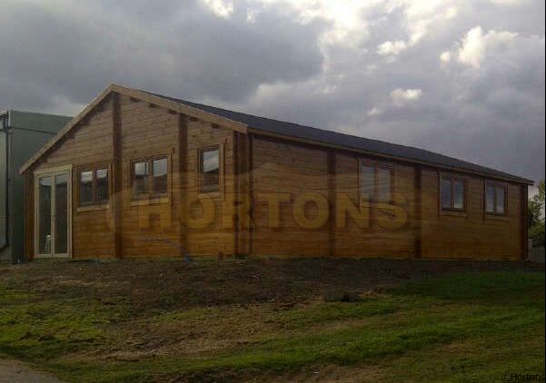 8x12m (85 sqm internal) Fully Insulated 45mm Twinskin Classroom