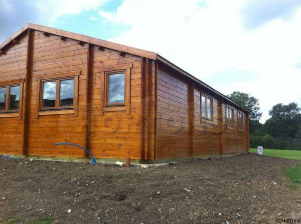 8x12m (85 sqm internal) Fully Insulated 45mm Twinskin Classroom
