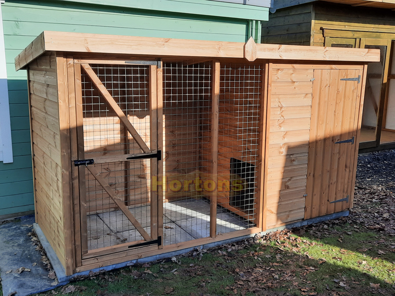 Log Cabin Animal Shelters and Kennels