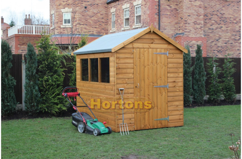 6ft x 4ft Shed - Apex Supreme - Click Image to Close