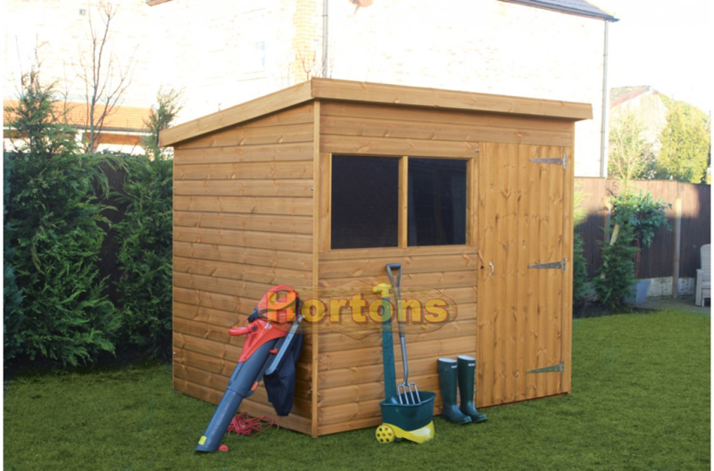 12ft x 8ft Shed - Pent Supreme - Click Image to Close