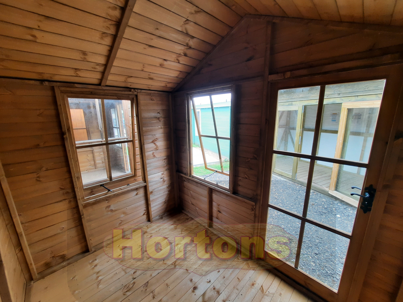 10ft x 10ft Chalet Summerhouse