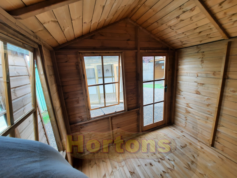 10ft x 10ft Chalet Summerhouse