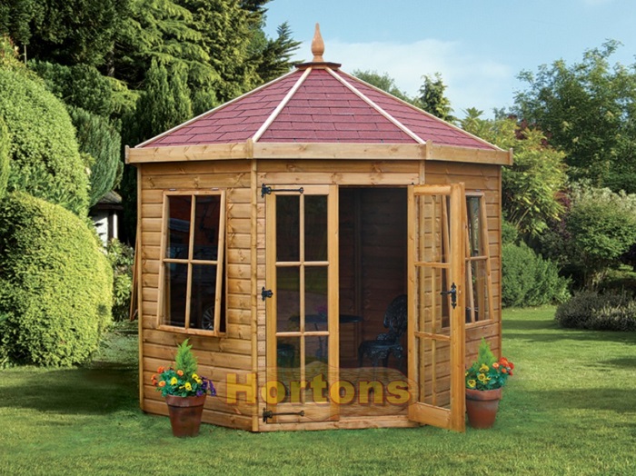 8ft Stretched Octagon Summerhouse